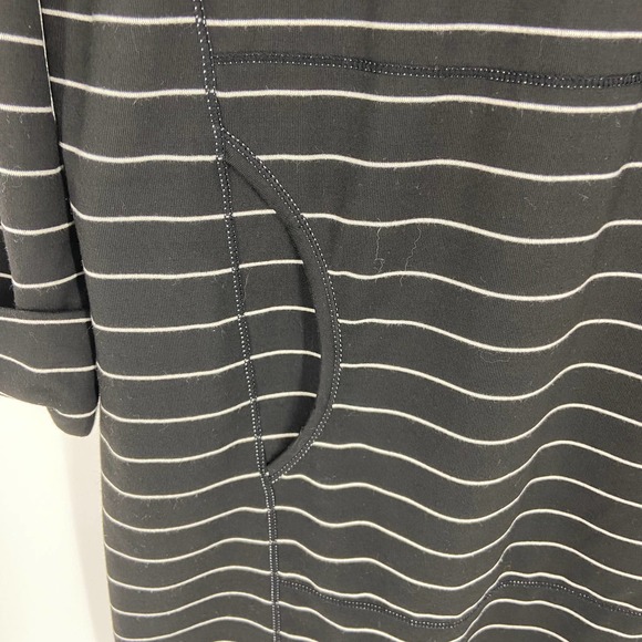 Max Studio Weekend Long sleeve Striped Dress Sz L - Picture 5 of 5